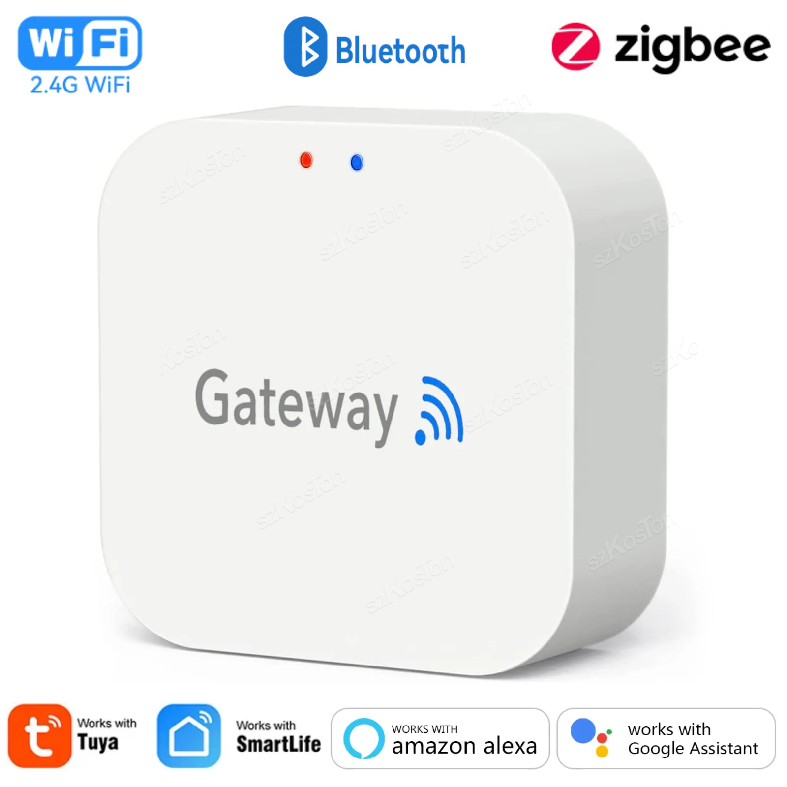 Smart Home Gira - Tuya Smart Life-puerta multimodo para automatización