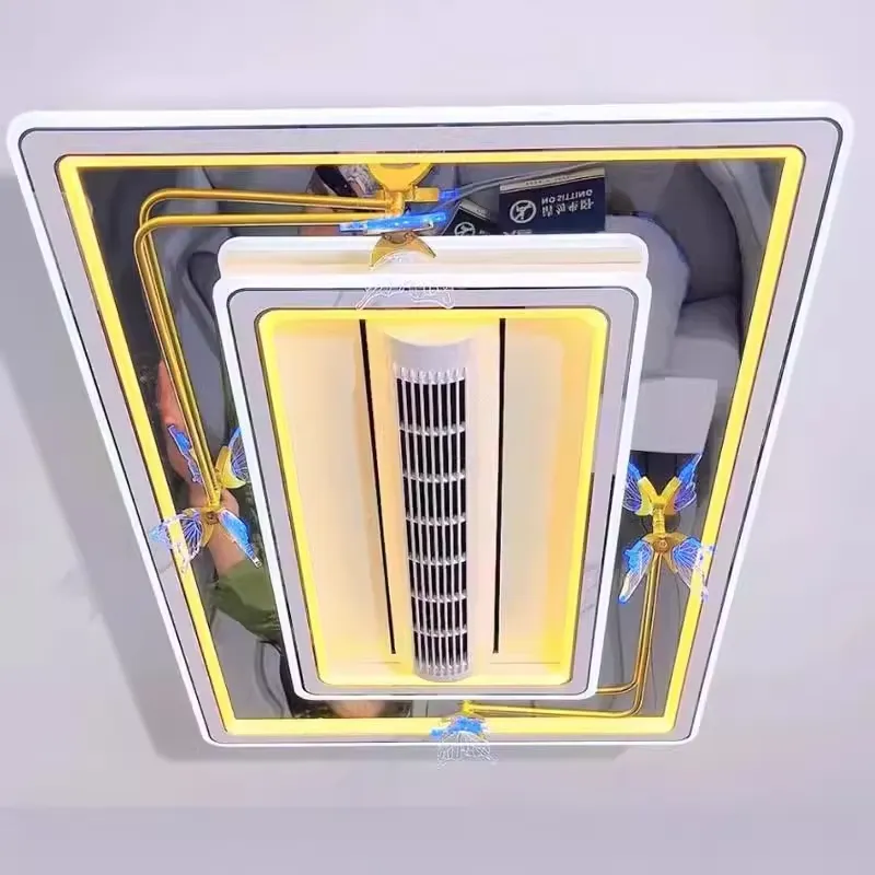 Smart Ceiling Fan - Lámpara de Techo LED Creativa con