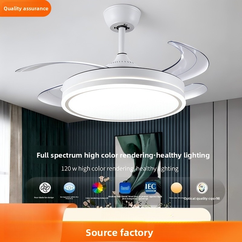 Smart Ceiling Fan - Lámpara de Techo con Ventilador Integrado