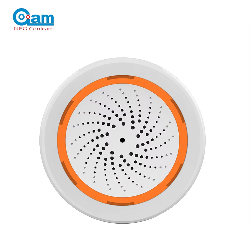 Smart Home Gira - Coolcam-alarma de sirena inteligente Tuya Zigbee