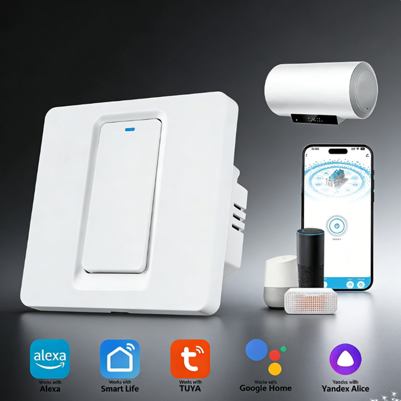 Smart Home Solution - Interruptor de calentador de agua inteligente/Control