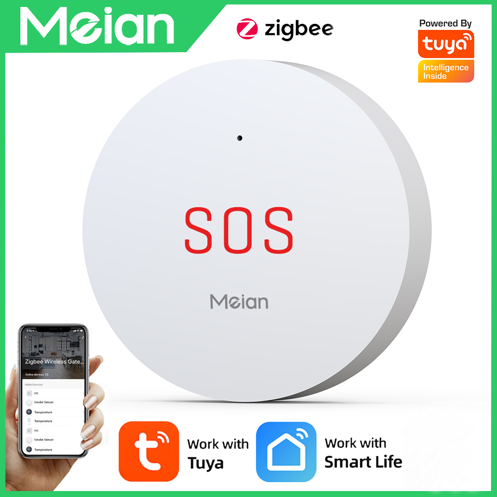 Smart Home Gira - Zigbee-botón de emergencia Tuya SOS, sistema