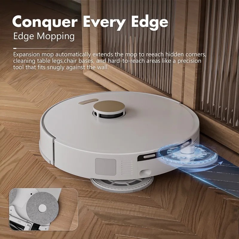 Smart Home Robot - Aspiradora Robótica, Limpieza en Seco y
