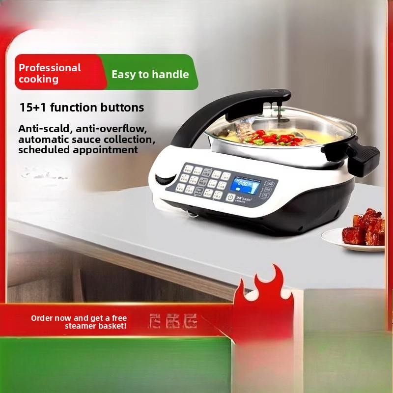 Smart Home Robot - Robot de cocina inteligente E15, procesador