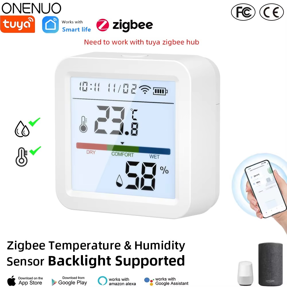Smart Home Gira - Tuya ZigBee Sensor de temperatura y