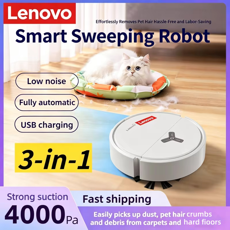 Smart Home Robot - Robot Aspirador Inteligente 3 en 1