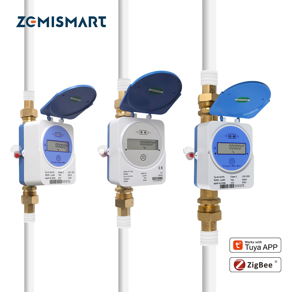 Smart Home Solution - Medidor de Agua Ultrasónico Inteligente Zigbee