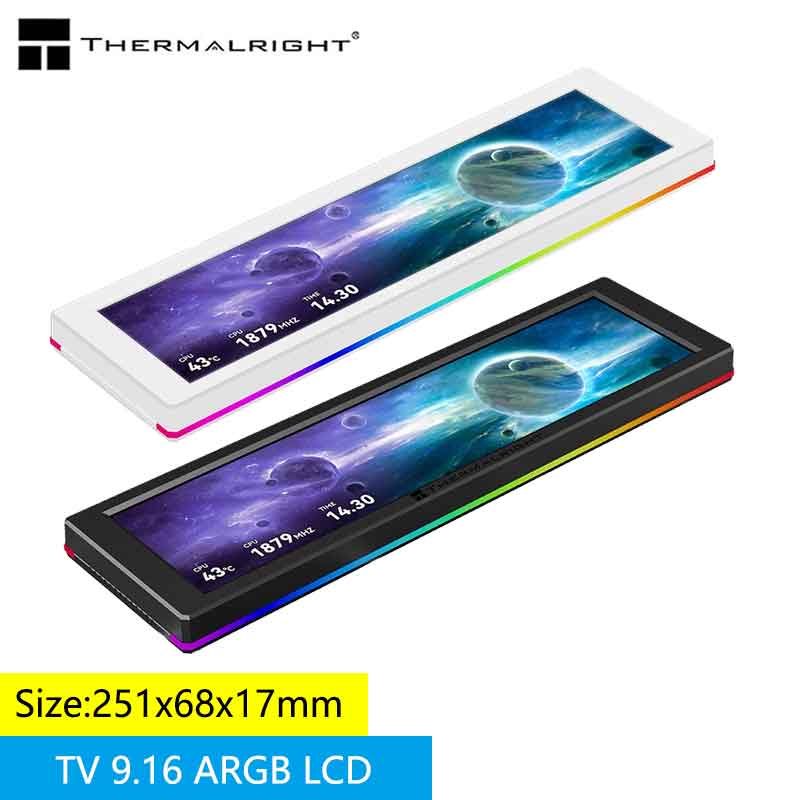 Smart Home Solution - Pantalla secundaria LCD ARGB Thermalright TROFEO