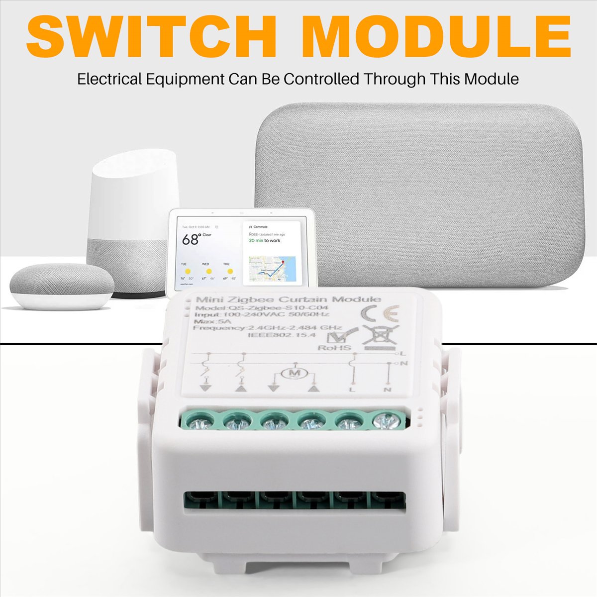 Módulo Inteligente Zigbee C04  - Smart Light Switch reseña y precio