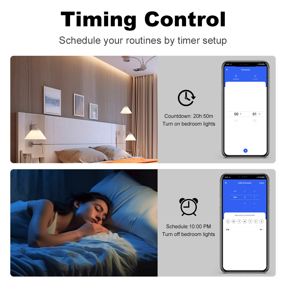 Interruptor inteligente Zigbee - Smart Light Switch reseña y precio