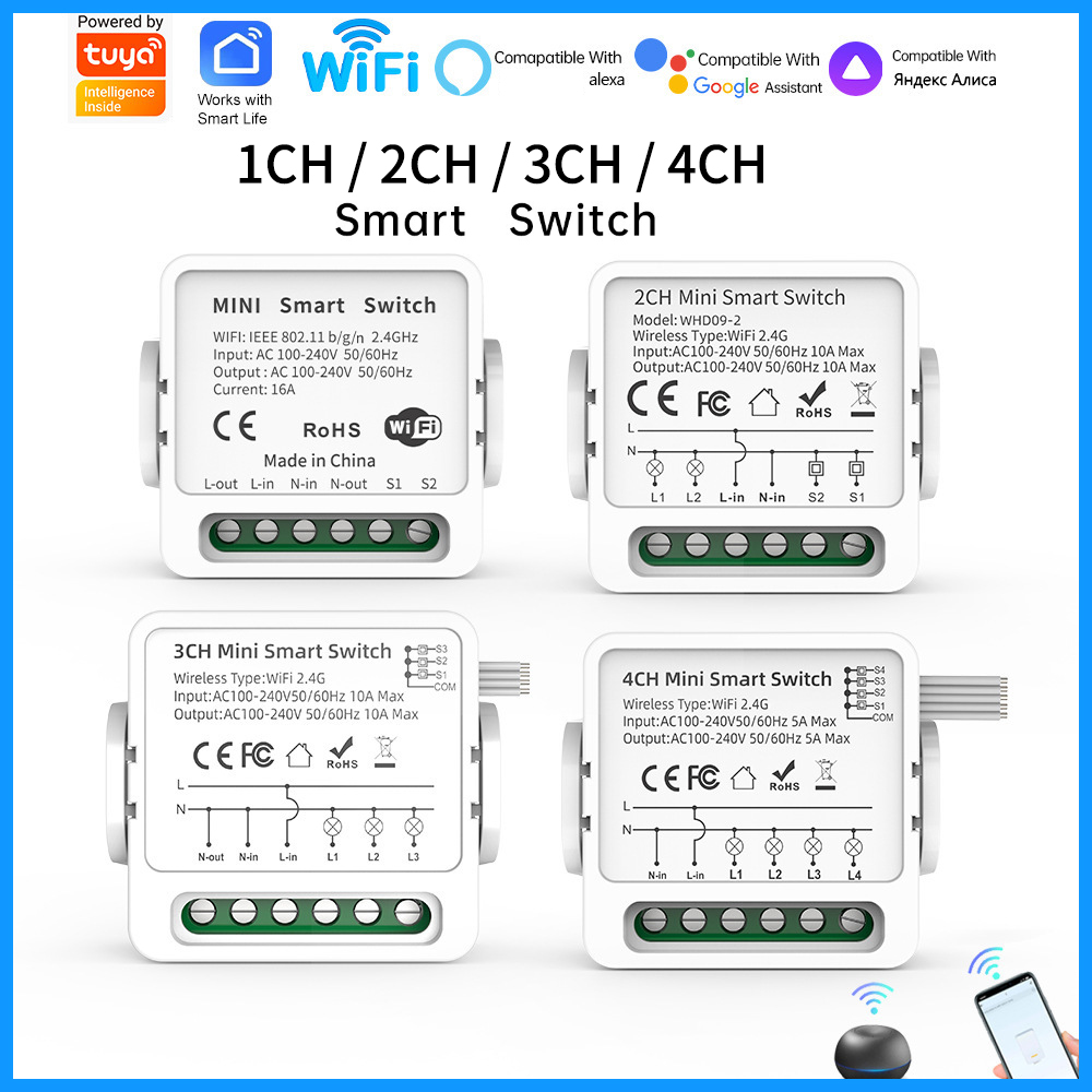 Interruptor Inteligente WiFi T - Smart Home Device reseña y precio