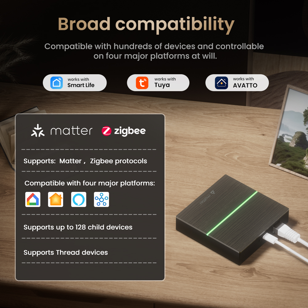 AVATTO Matter Smart Gateway Hu - Smart Home Gira reseña y precio