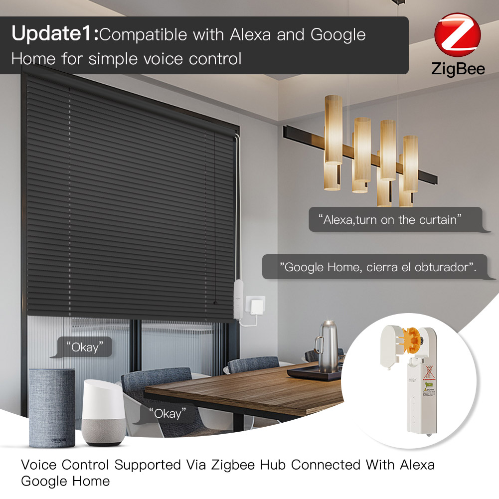 Motor Inteligente MOES ZigBee  - Smart Home Gira reseña y precio