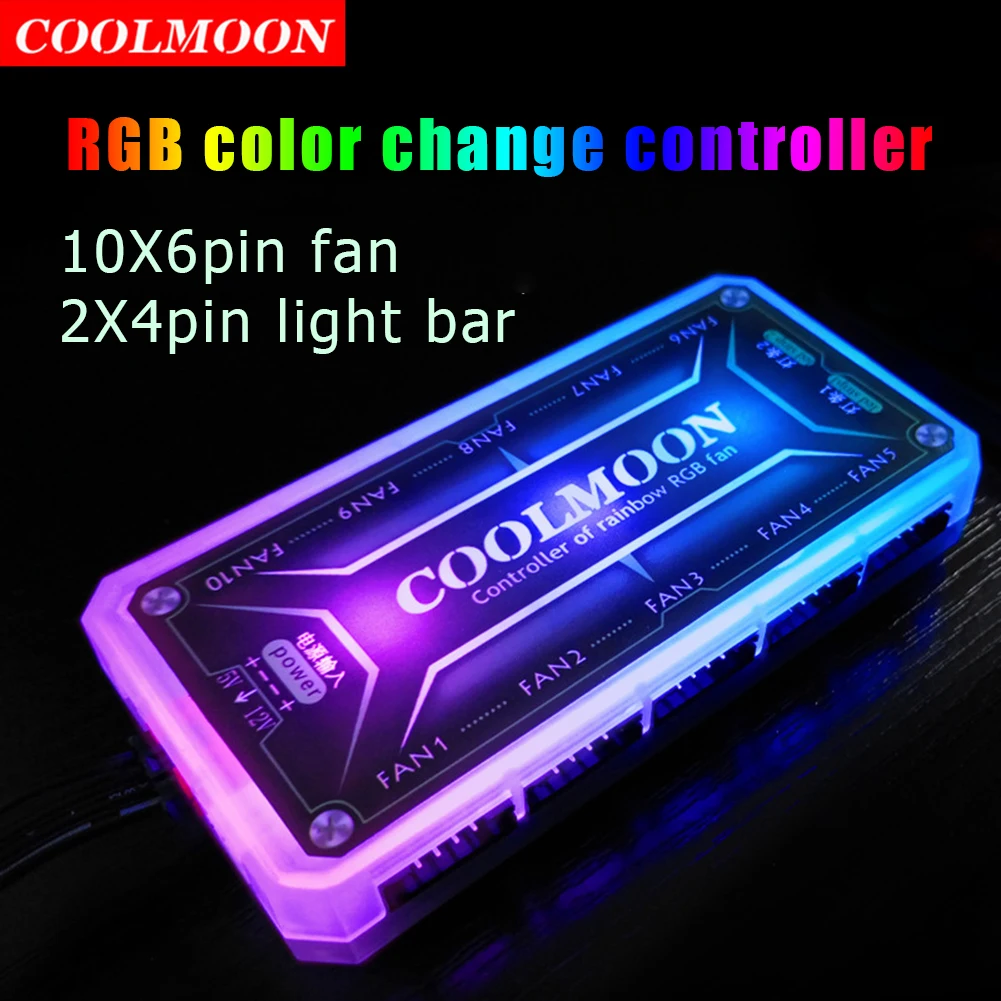 COOLMOON-controlador ARGB de 1 - Smart Home Solution reseña y precio