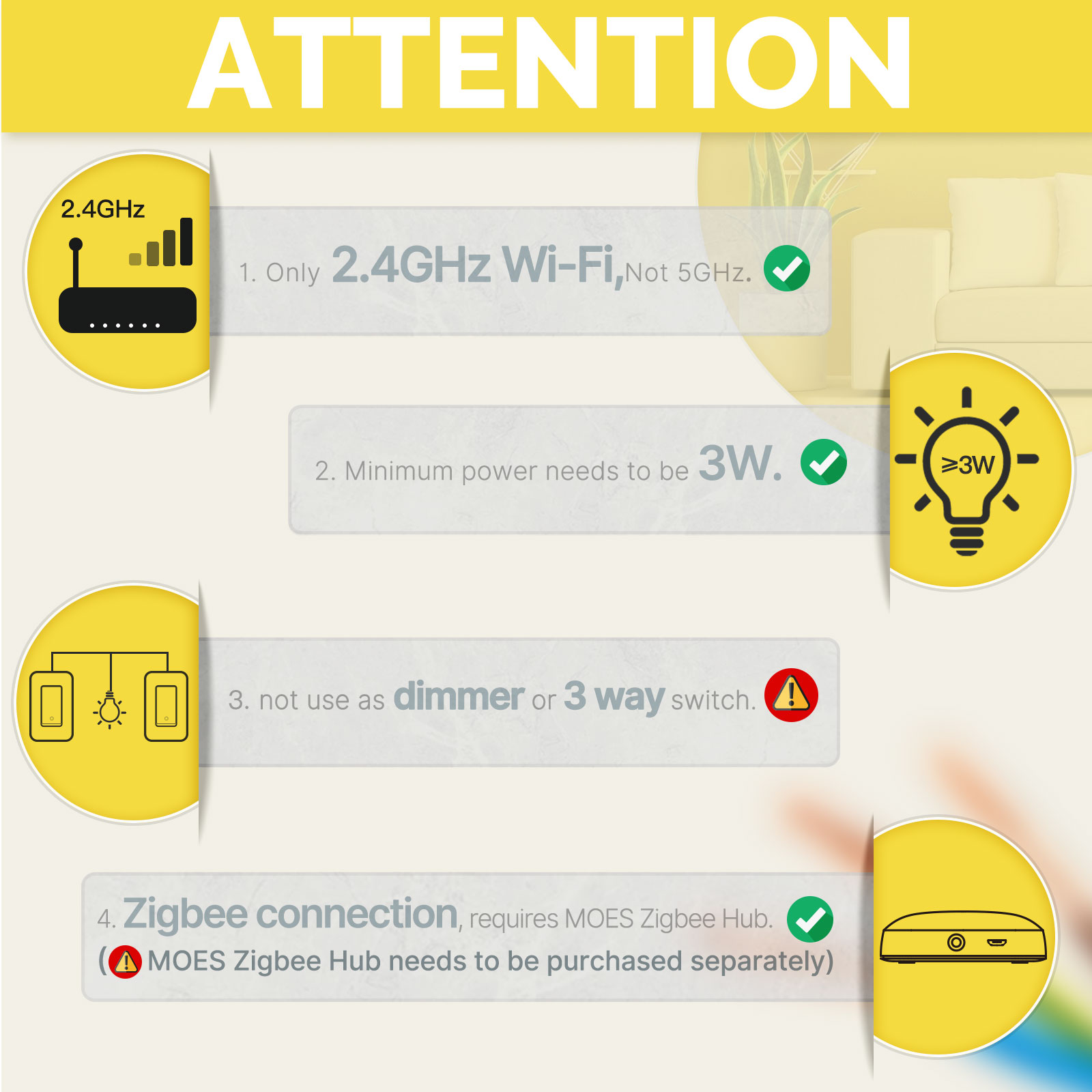 Interruptor de luz inteligente - Smart Home Solution reseña y precio
