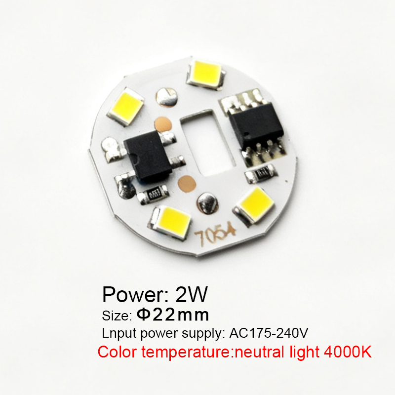 5PCS 2W AC 220V 240V Chips LED - Smart Home Youtube reseña y precio