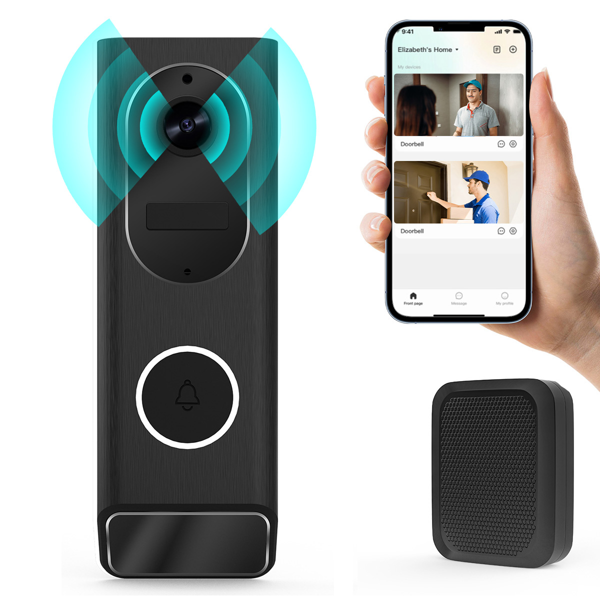 Timbre de puerta inteligente S - Smart Home Video Doorbell Enhanced Security With Smart Doorbell reseña y precio