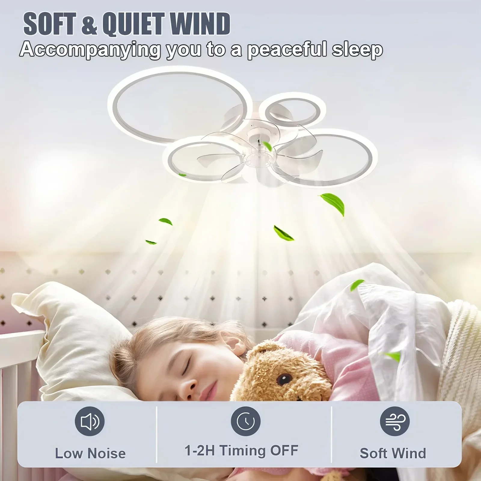 Ventilador de Techo con Anillo - Smart Ceiling Fan reseña y precio