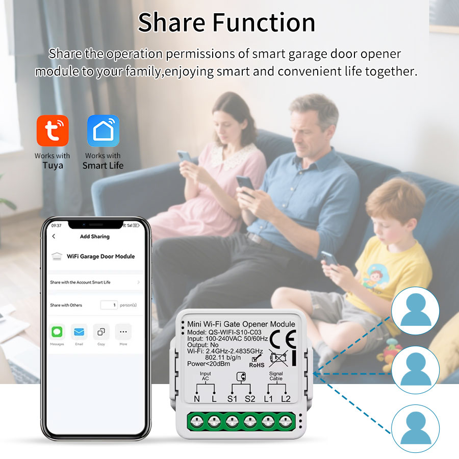 Controlador de Puerta de Garaj - Smart Home Solution reseña y precio