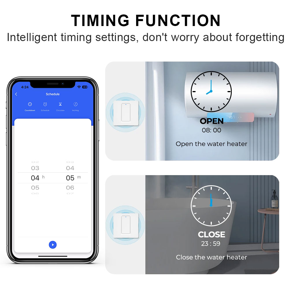 Interruptor de calentador de a - Smart Home Solution reseña y precio