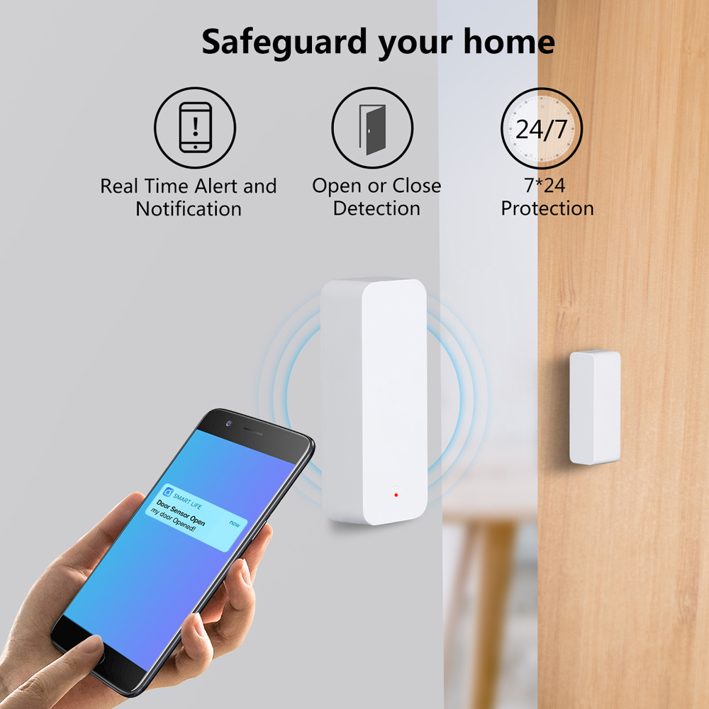 Sensor de contacto para puerta - Smart Home Solution reseña y precio