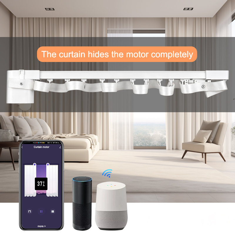 Riel de cortina S Wave Tuya Mi - Smart Home Medan reseña y precio