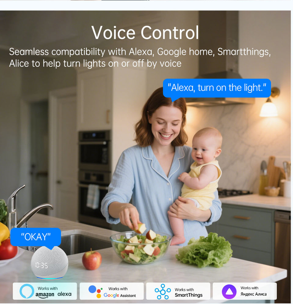 Interruptor de Luz Táctil Inte - Smart Light Switch reseña y precio