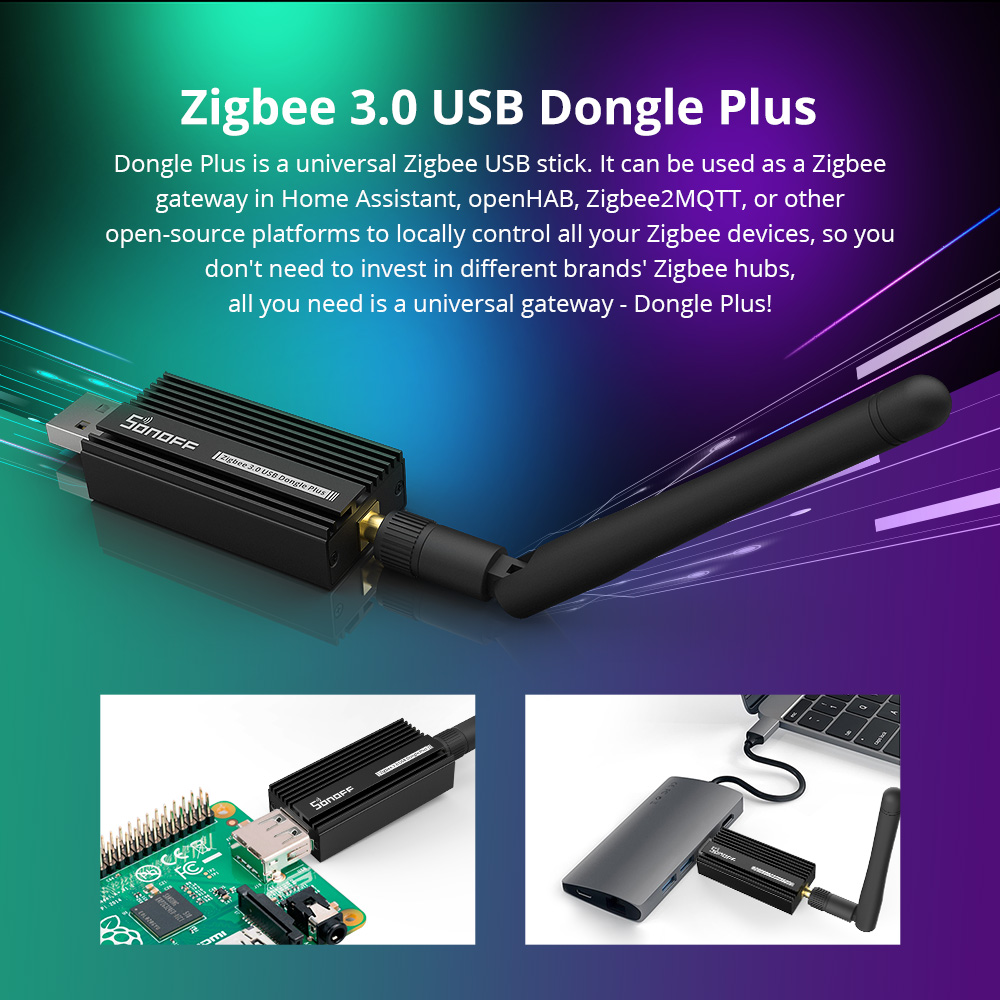 SONOFF Zigbee 3.0 USB Dongle P - Smart Home Gira reseña y precio