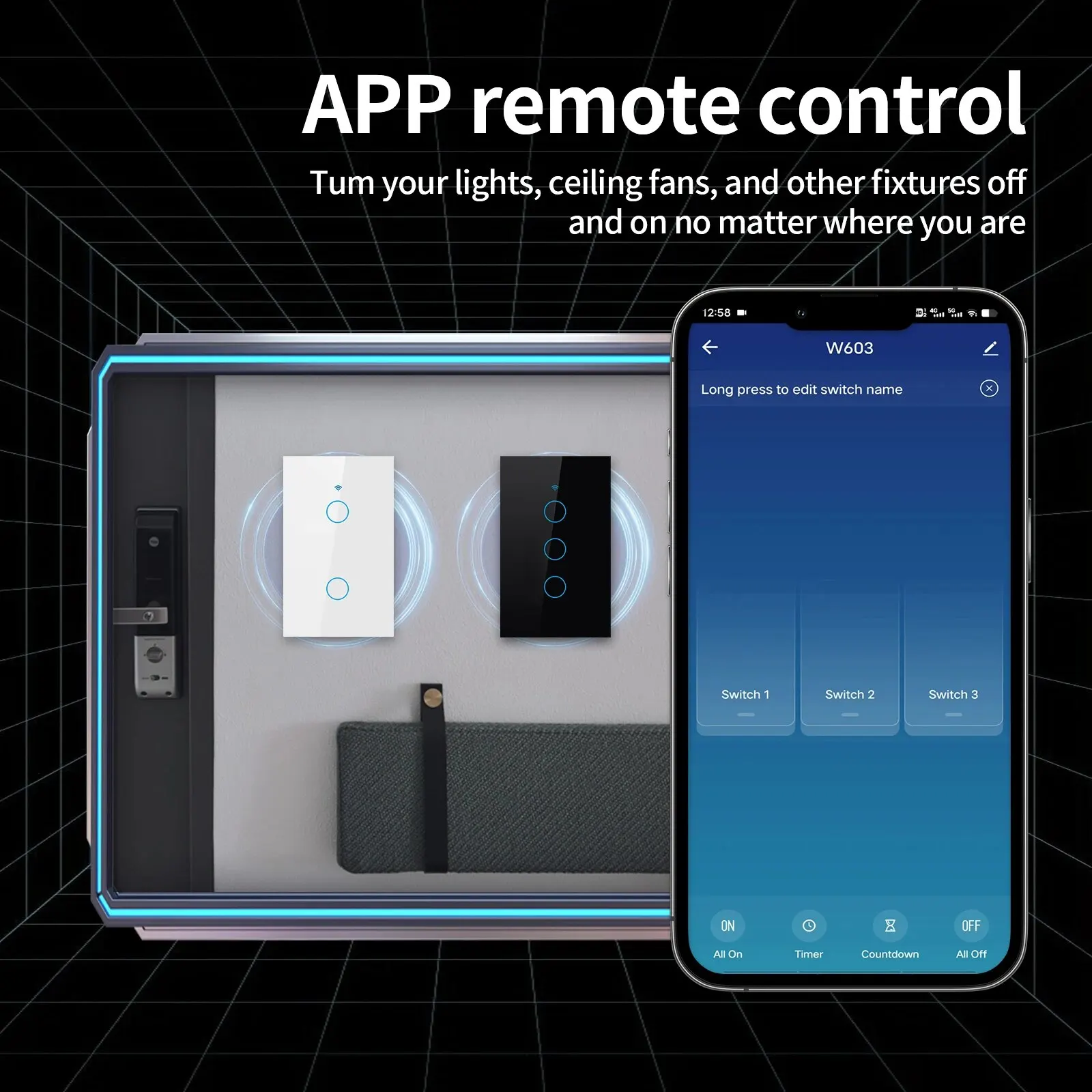 TNCE Tuya WiFi/Zigbee interrup - Smart Light Switch reseña y precio
