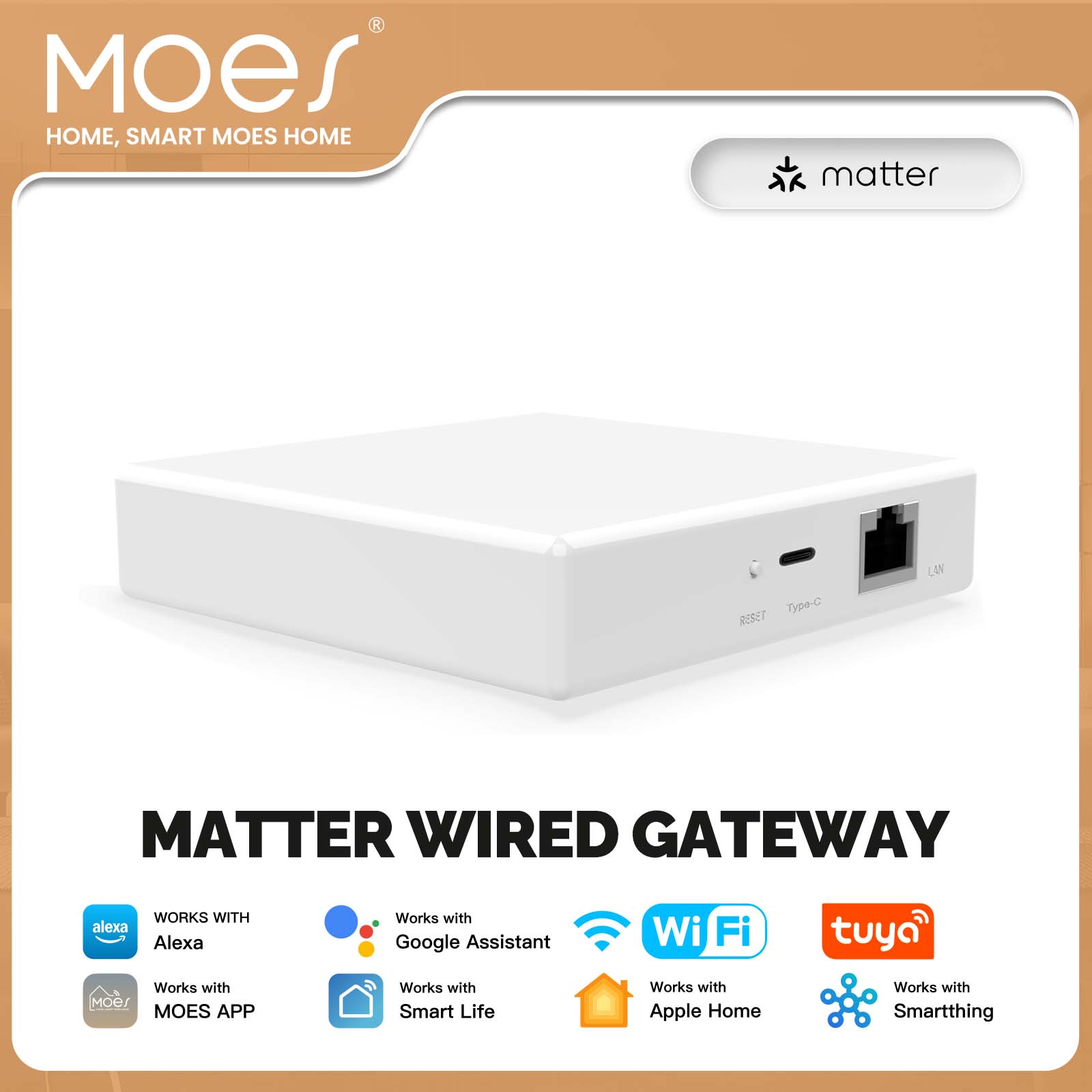 MOES Tuya ZigBee Matter Thread - Smart Home Gira reseña y precio