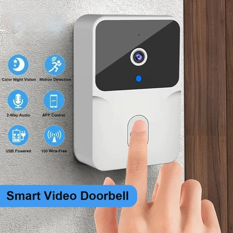 dispositivo portería inalámbri - Smart Home Video Doorbell Enhanced Security With Smart Doorbell reseña y precio