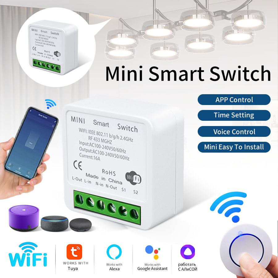 Interruptor Inteligente WiFi T - Smart Light Switch reseña y precio